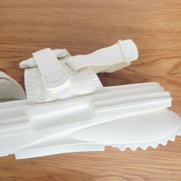 Converse Run Star Utility Sandal 7 CX Women Chunky Sandals Beige Leather A06481C - Picture 10 of 15